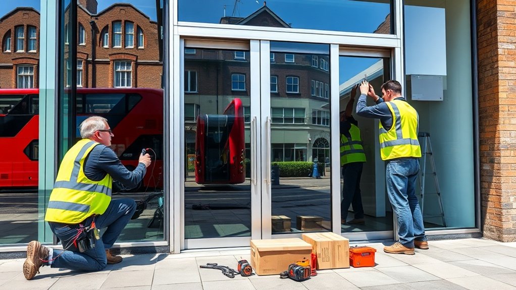 Automatic Door Installation Purley