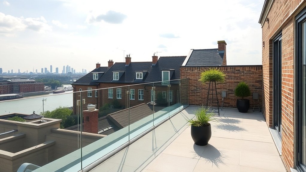 Frameless Glass Balustrades Purley