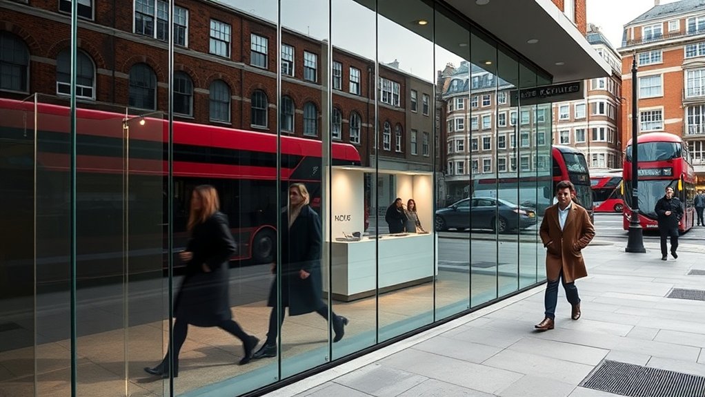 Frameless Glass Shop Fronts Purley