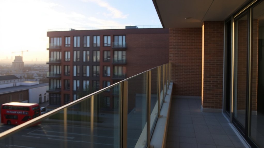 Semi-Frameless Balustrades Purley
