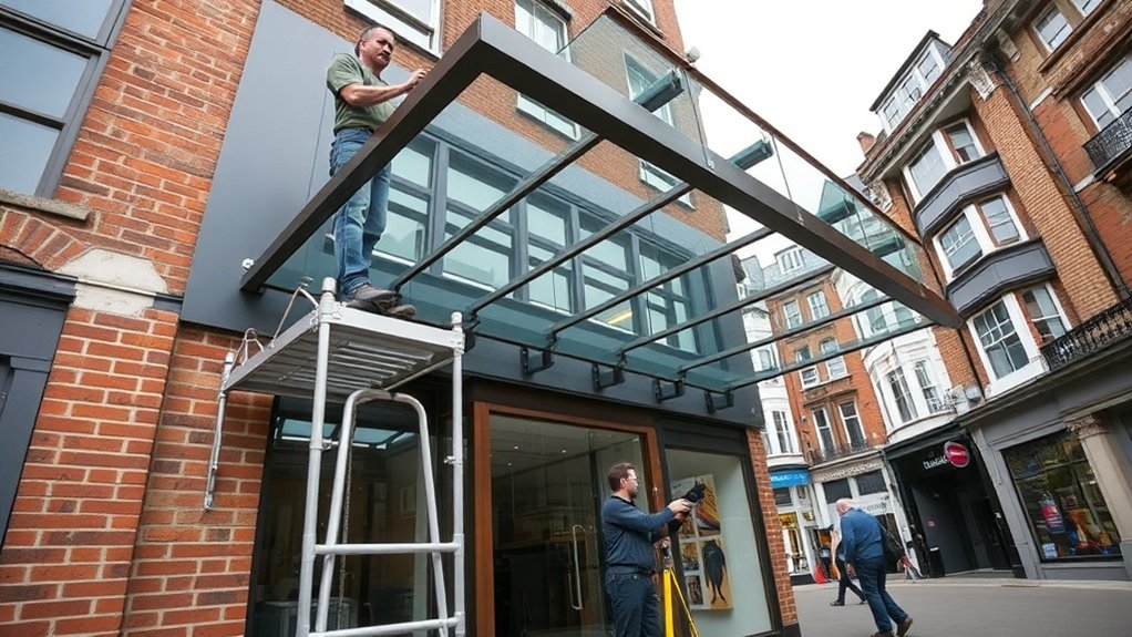 Shopfront Canopy Purley