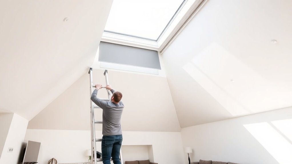 Skylight Blinds Installation Purley