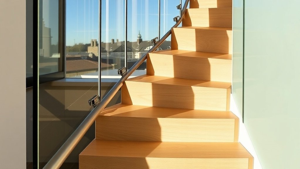 Staircase Glass Panels Purley