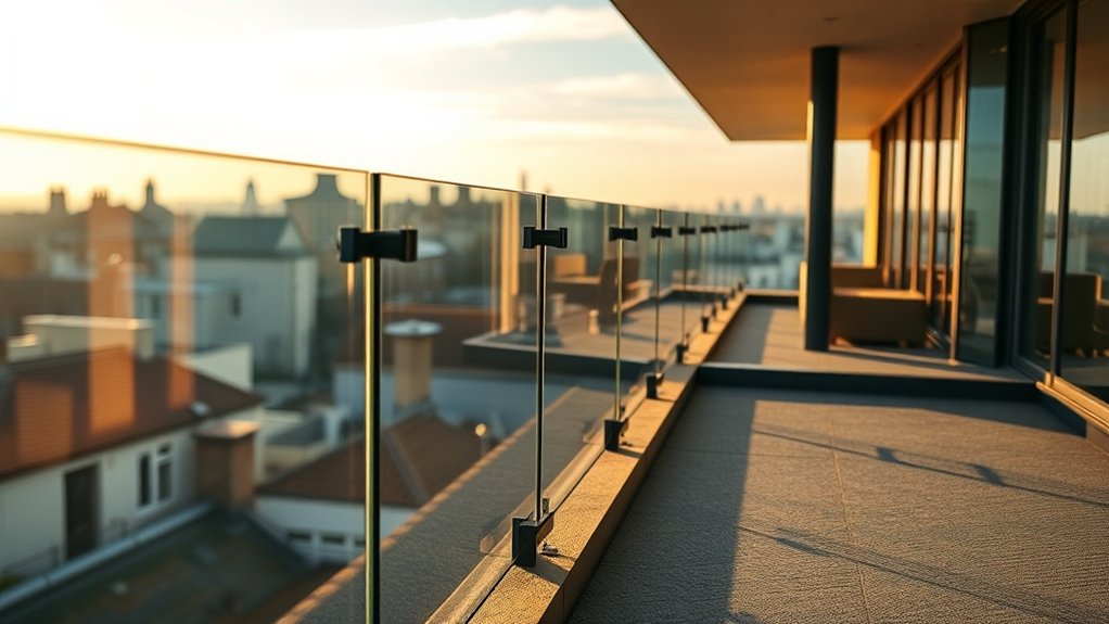 Terrace Glass Balustrades Purley
